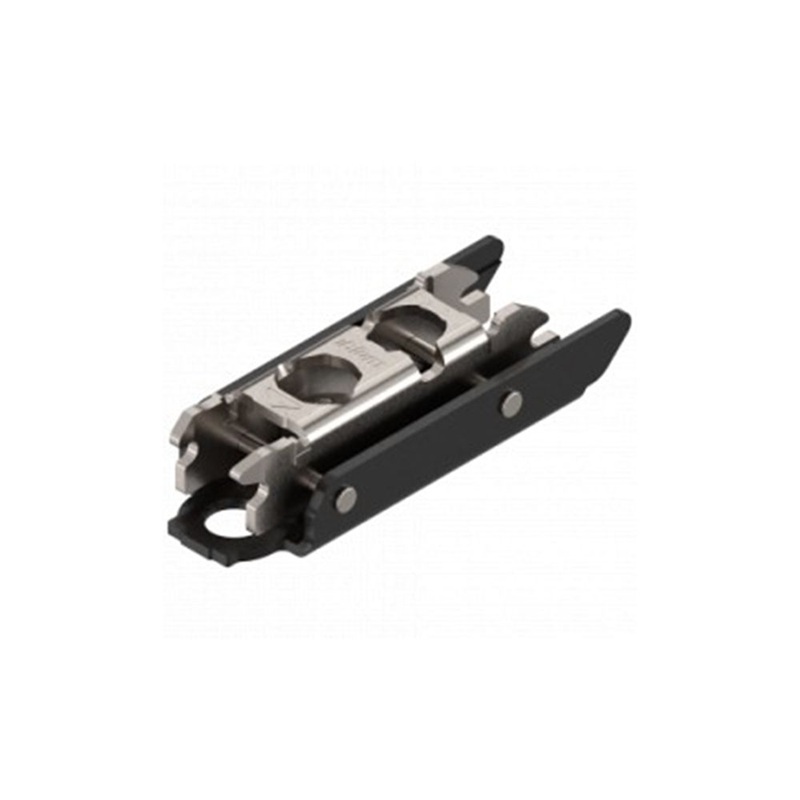 Placuta montaj balama clip, dreapta, inaltare 3mm, finisaj negru onix, Blum