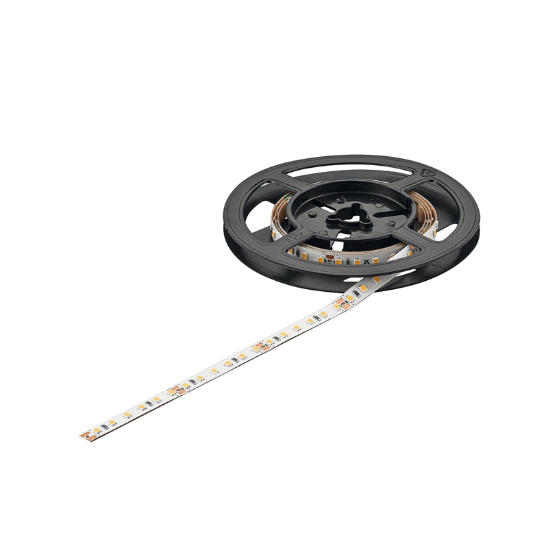 Banda led 9.6 W / metru, 24 V, lumina calda 3000 K, 5 metri, Hafele pentru casa si proiecte eficiente