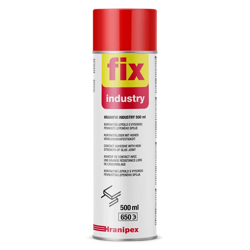 Adeziv de contact spray Hranifix Industry, 500 ml pentru casa si proiecte eficiente