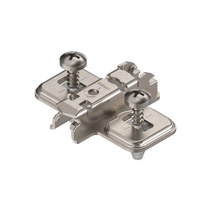 Placuta balama clip, in cruce, H-3mm, nichelat, expando, Blum