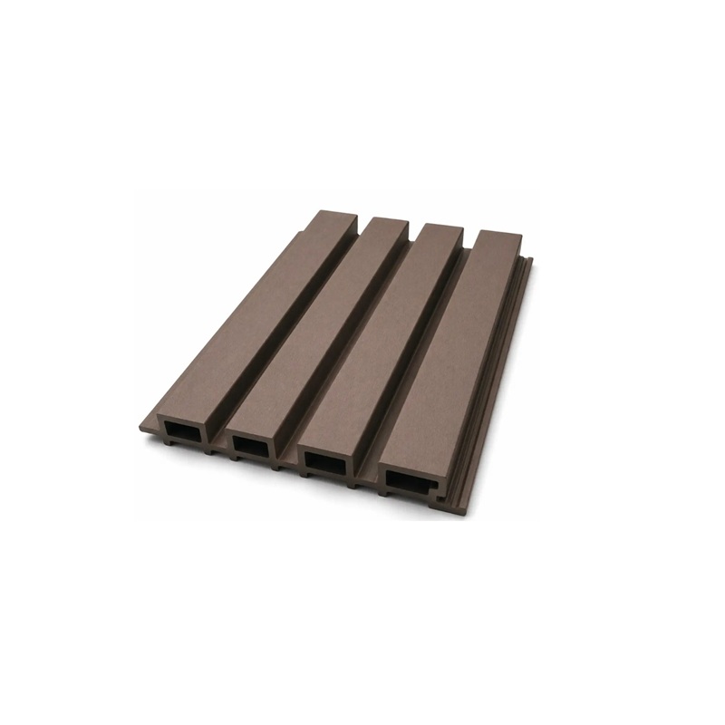 Riflaj PVC exterior, 2900mm x 220mm x 26mm, Coffee Brown