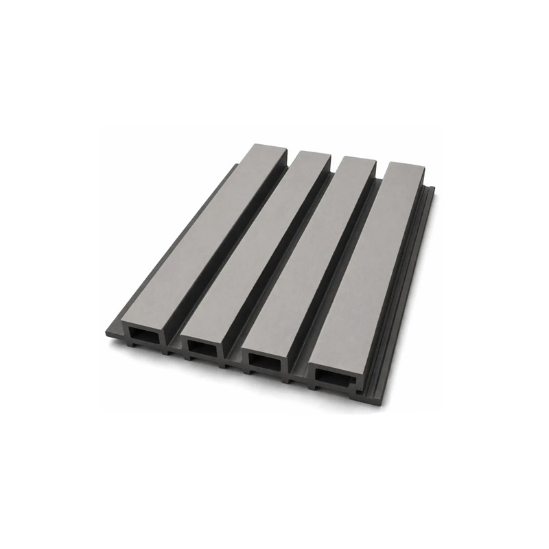 Riflaj PVC exterior, 2900mm x 220mm x 26mm, Light Gray