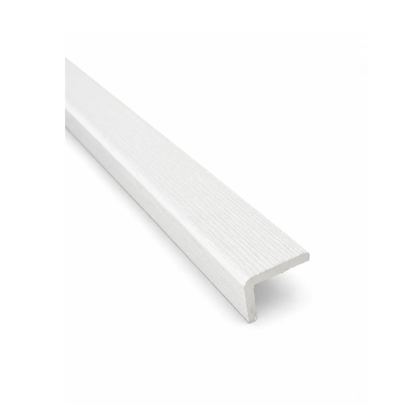 Coltar riflaj PVC de interior, 2900mm x 25mm x 25mm, Pearl White