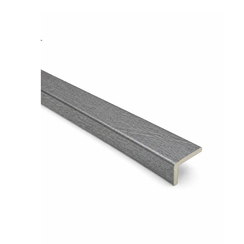 Coltar riflaj PVC de interior, 2900mm x 25mm x 25mm, Grey Oak