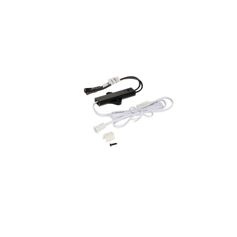 Senzor de ușă, încastrat + montaj pe suprafață,Riex EC31, 12/24 V, 60 W, alb