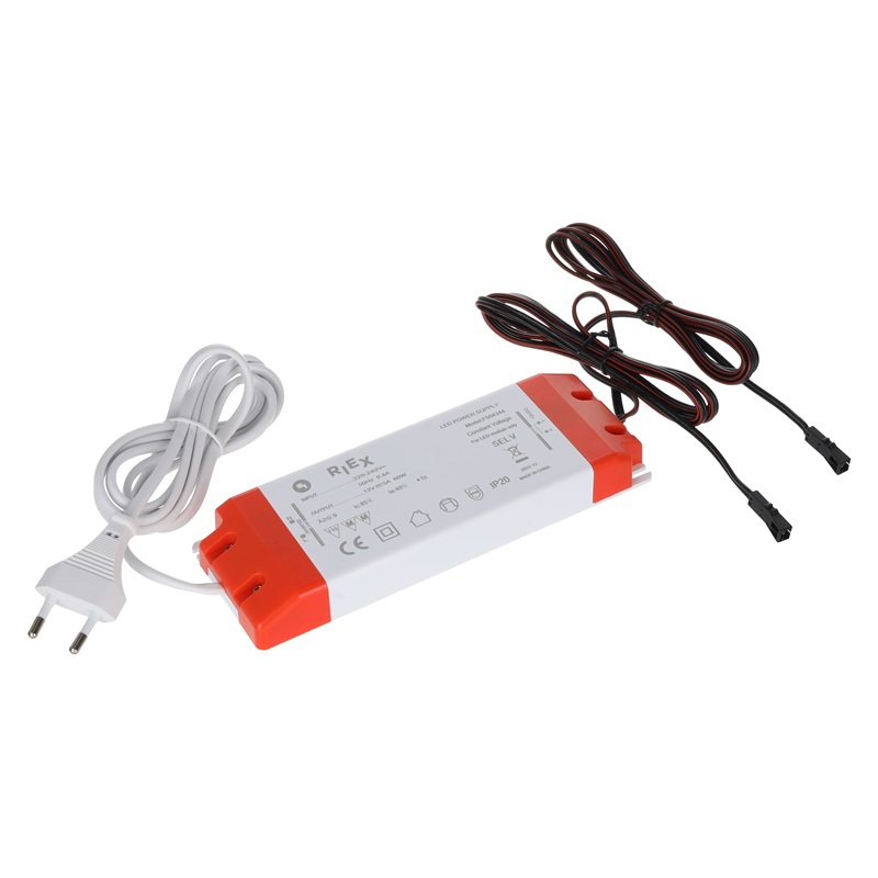 Transformator led 12 V, 60 W, Riex EL15, cablu cu MINI conector