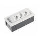 Priza incorporabila SOFT, alb