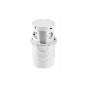 Priza incorporabila COMFORT PLUS , alb
