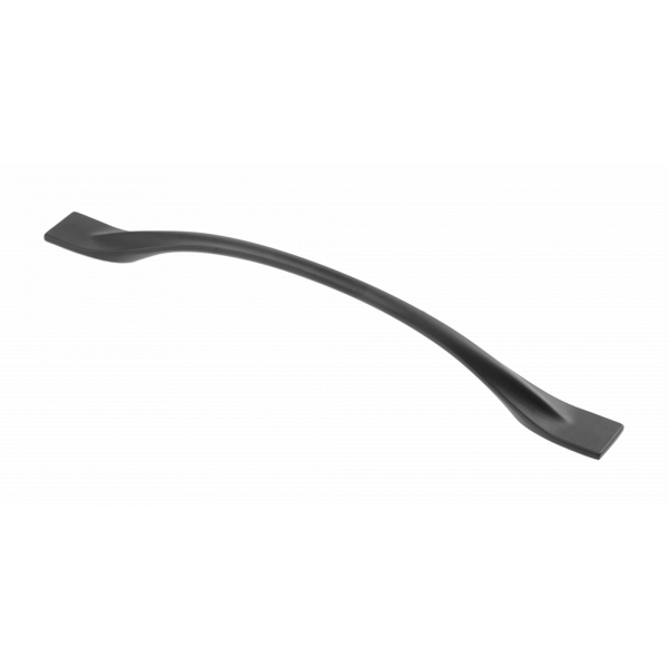 GTV Maner FLOW, 192 mm, negru mat pentru casa si proiecte eficiente