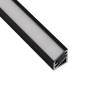 PROFIL LED TRI-LINE MINI NEGRU 2M