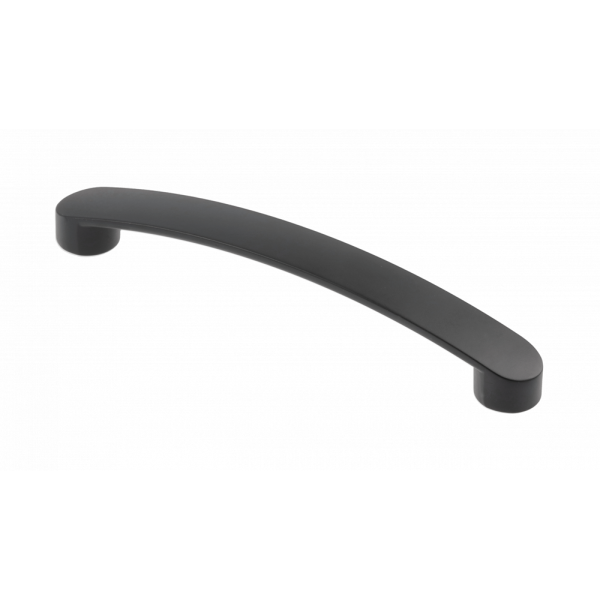 GTV Maner GENUA, 128 mm, negru mat pentru casa si proiecte eficiente