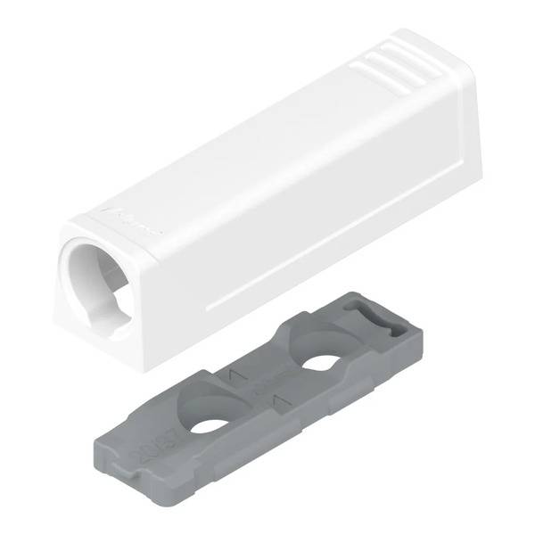 Placuta adaptor tip-on scurt Alb Blum pentru casa si proiecte eficiente