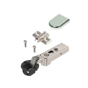 Balama clip semiaplicata pentru sticla 94° Aluminiu Blum