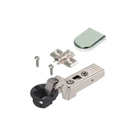 Balama clip incadrata pentru sticla 94° Aluminiu Blum