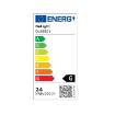 Banda LED 4.8WM 12v 2700k (calda) 60 led 2