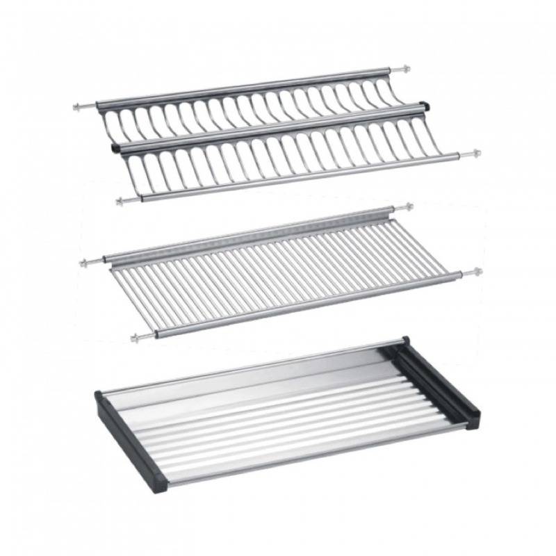 Scurgator vase incorporabil, doua nivele, corp 1000, Inox pentru casa si proiecte eficiente