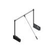 Lift haine 800-1150 cu amortizare Antracit Starax