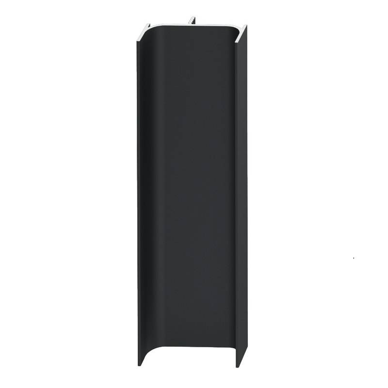 Hafele Profil maner vertical Gola negru mat tip C 2.7 m pentru casa si proiecte eficiente