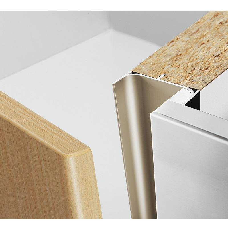 Hafele Profil maner vertical Gola auriu mat tip C 2.7 m pentru casa si proiecte eficiente