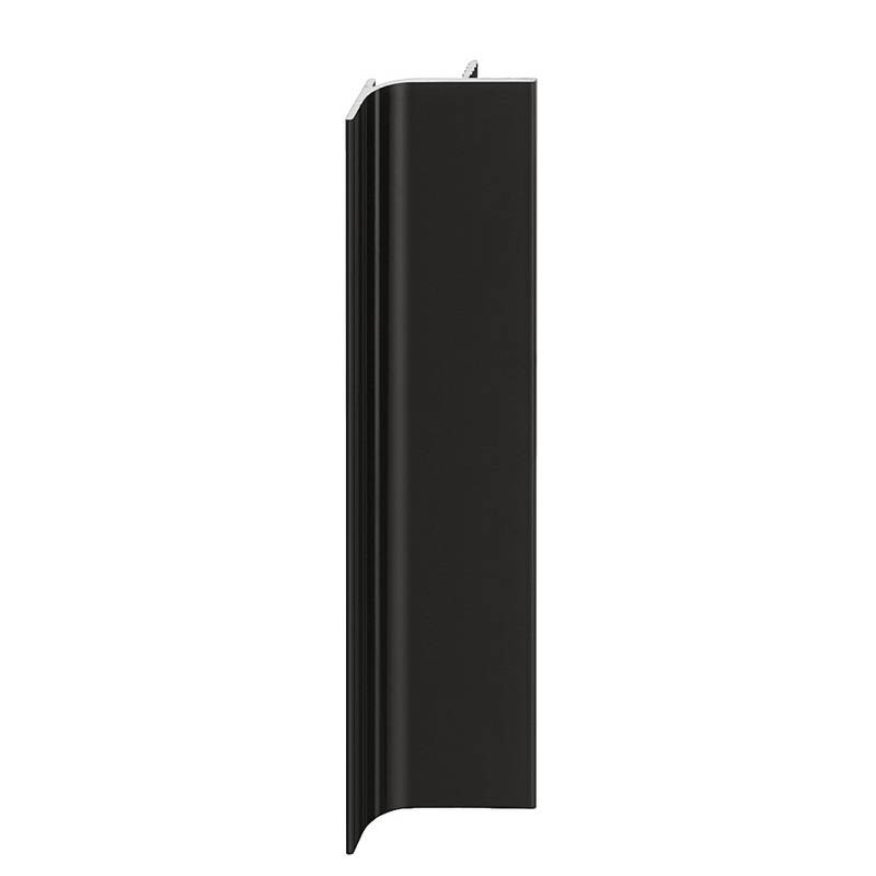 Hafele Profil maner vertical Gola negru mat tip J 2.7 m pentru casa si proiecte eficiente