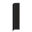 Profil maner vertical Gola negru mat tip J 2.7 m