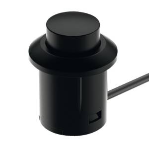 Intrerupator mecanic cu buton Negru Hafele