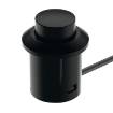 Intrerupator mecanic cu buton Negru Hafele