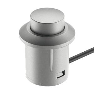 Intrerupator mecanic cu buton Silver Hafele