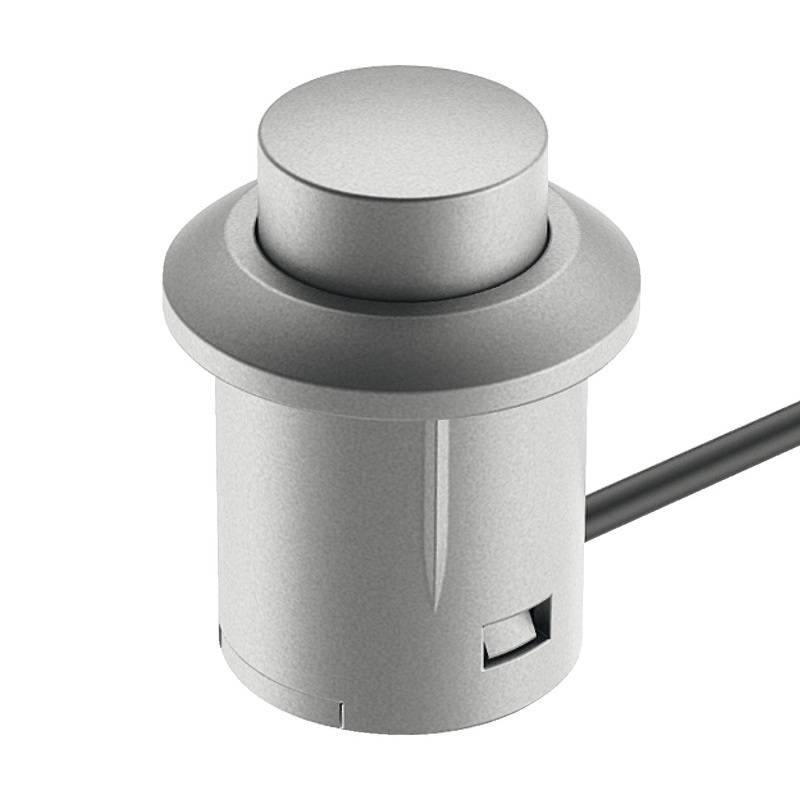Intrerupator mecanic cu buton Silver Hafele