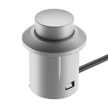 Intrerupator mecanic cu buton Silver Hafele
